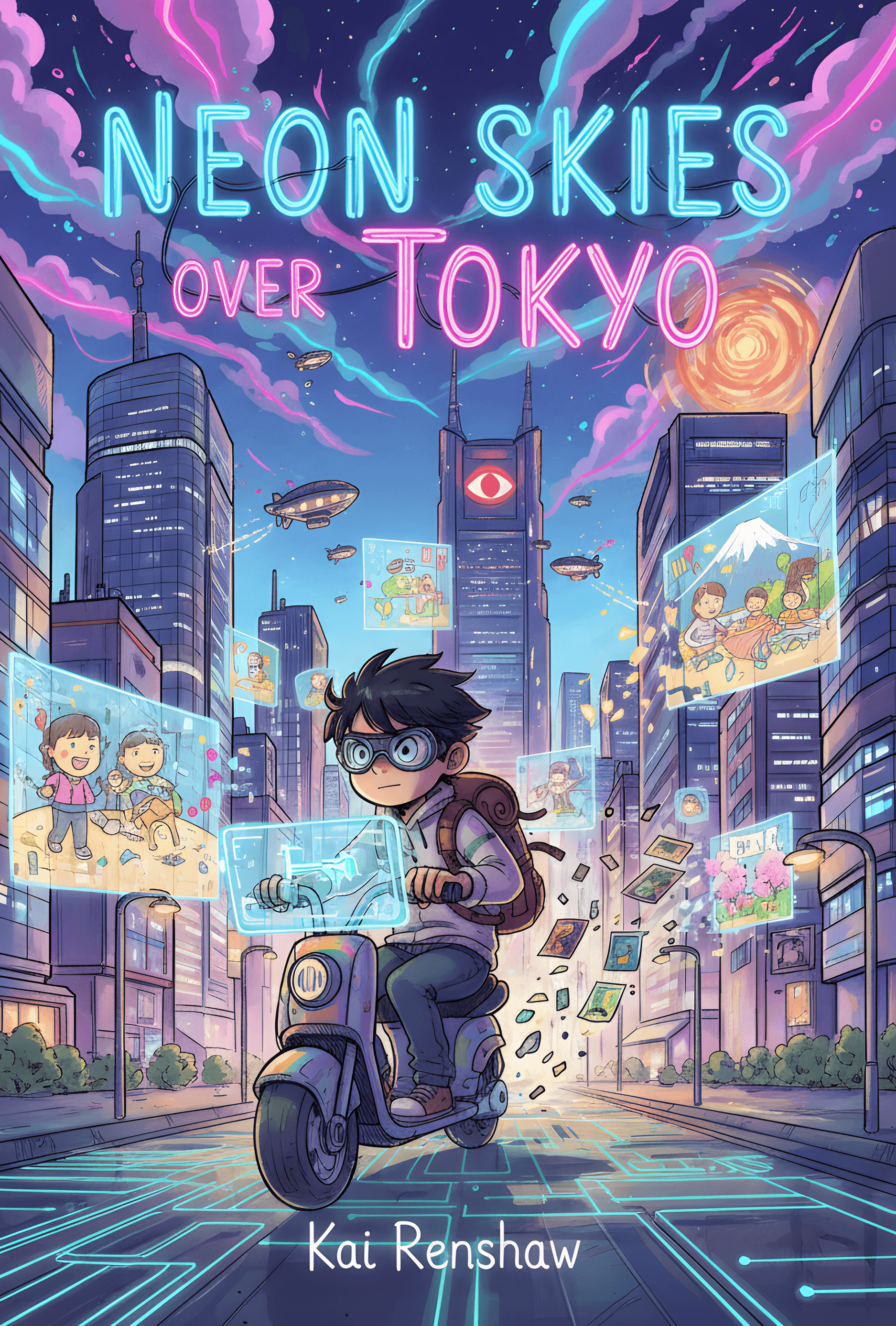 Professional book cover illustration 1 created with KindleBookIllustrations AI