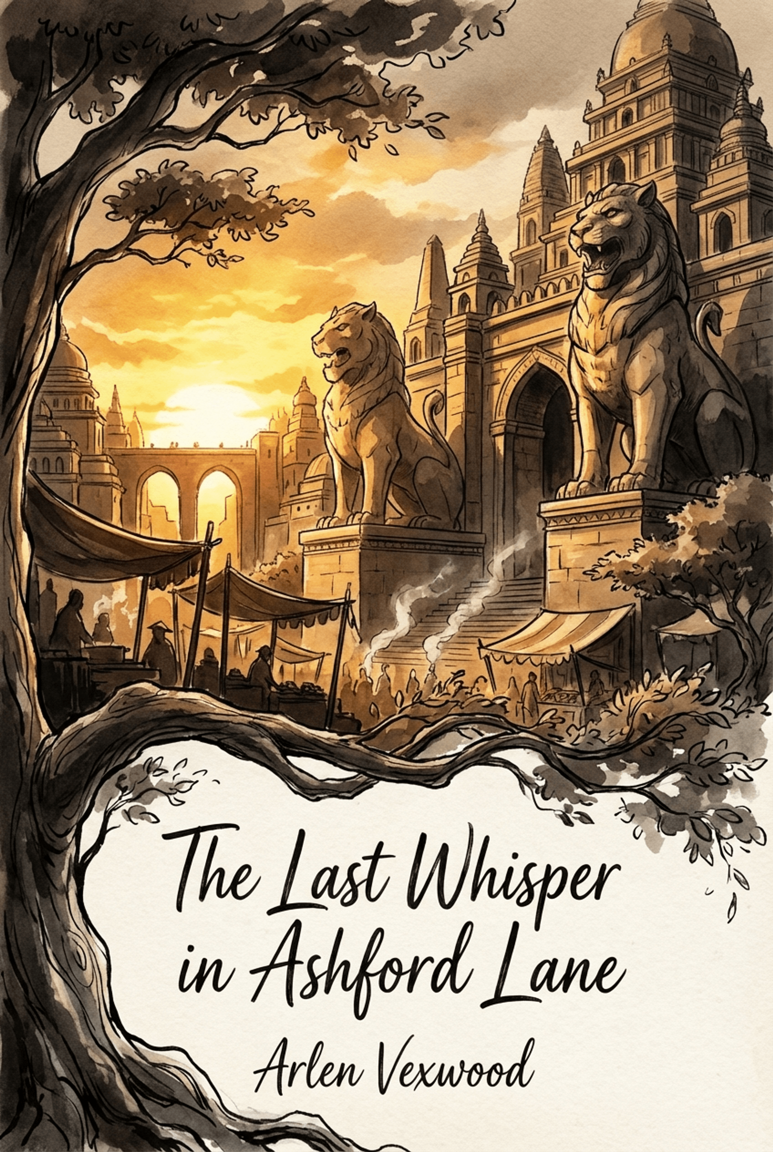 Professional book cover illustration 7 created with KindleBookIllustrations AI