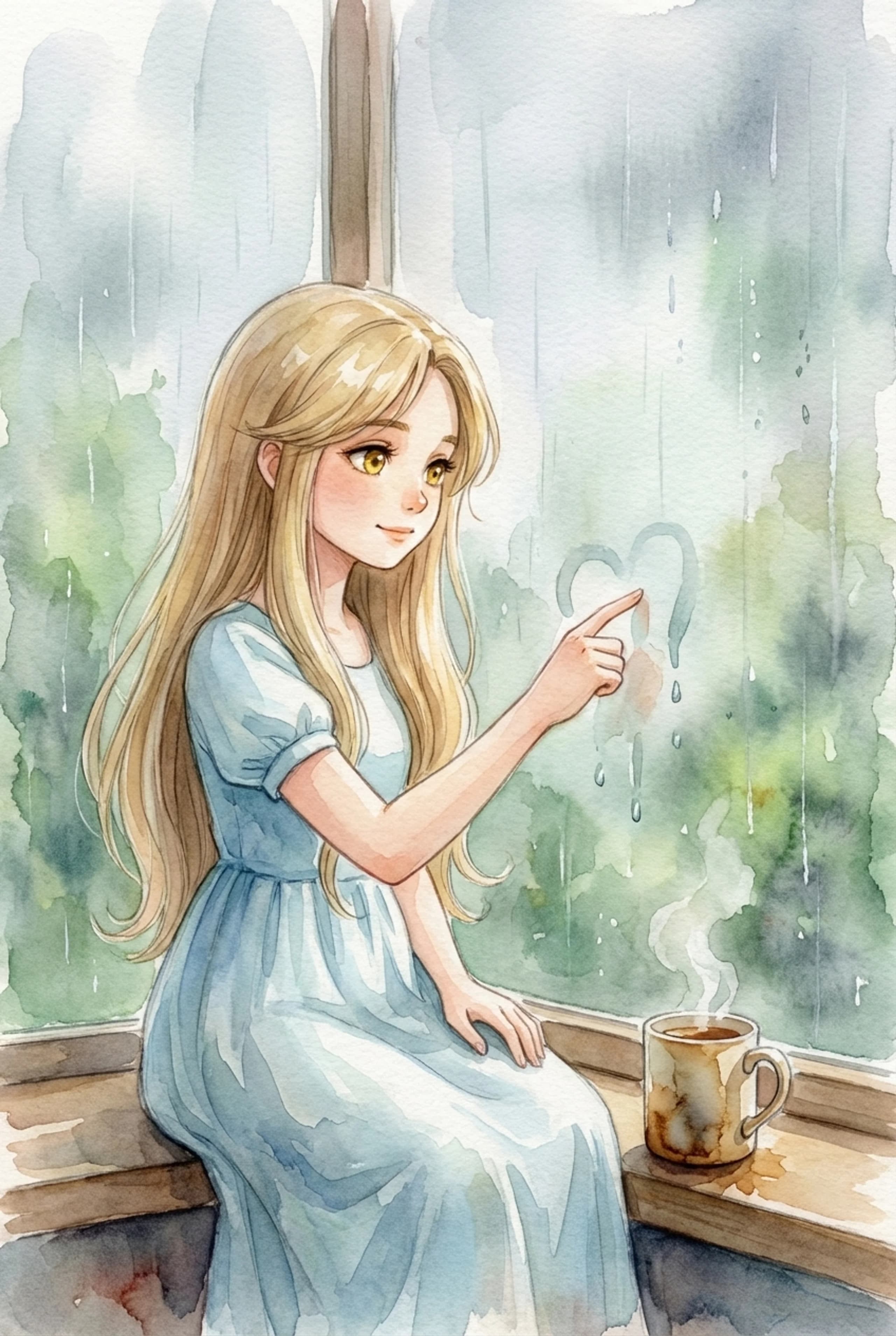 Children's book illustration 3 featuring character in story scene created with KindleBookIllustrations